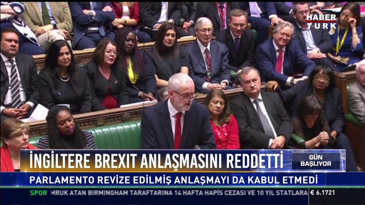 İngiltere Brexit anlaşmasını reddetti!