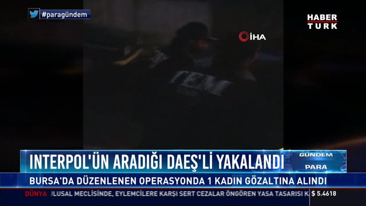 İnterpol'ün aradığı DAEŞ'li yakalandı