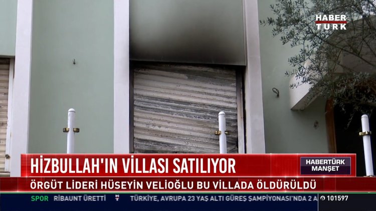 Hizbullah'ın villası satılıyor: Örgüt lideri Hüseyin Velioğlu bu villada öldürüldü