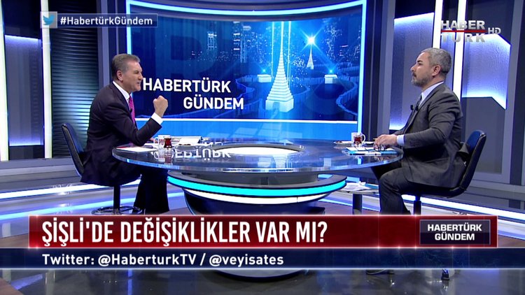 Habertürk Gündem - 12 Mart 2019 (DSP Şişli Belediye Başkan Adayı Mustafa Sarıgül, CHP Grup Başkanvekili Engin Altay)