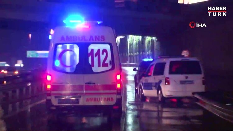 Beşiktaş'ta zincirleme trafik kazası: 1 yaralı