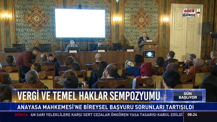 Vergi ve temel haklar sempozyumu: Anayasa Mahkemesi'ne bireysel başvuru sorunları tartışıldı