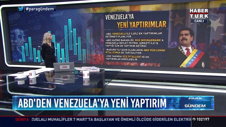 ABD'den Venezuela'ya yeni yaptırım