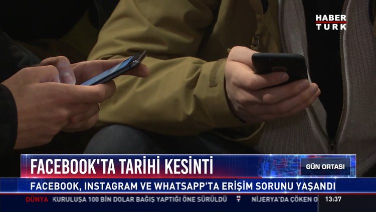 Facebook'ta tarihi kesinti: Facebook, İnstagram ve Whatsapp'ta erişim sorunu yaşandı