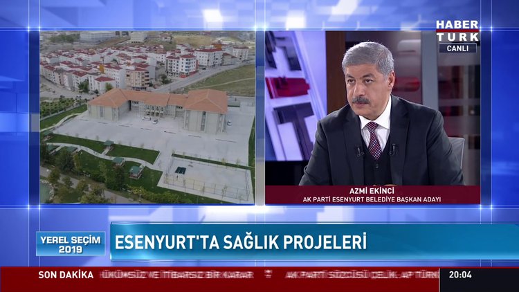 Yerel Seçim 2019 - 13 Mart 2019 (Cumhur İttifakı-AK Parti Esenyurt Belediye Başkan Adayı Azmi Ekinci)