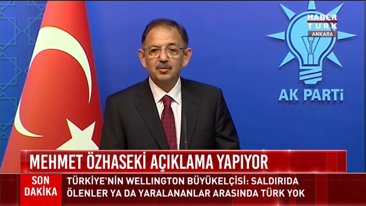 Mehmet Özhaseki açıklama yaptı