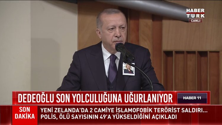 Dedeoğlu son yolculuğuna uğurlanıyor