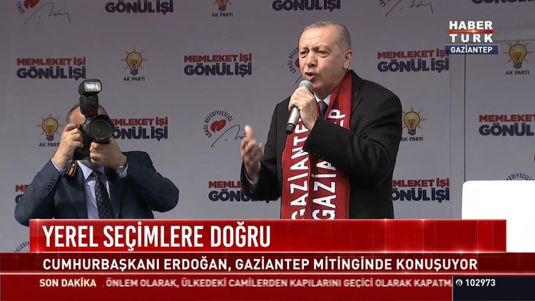 Cumhurbaşkanı Erdoğan, Gaziantep mitinginde konuştu