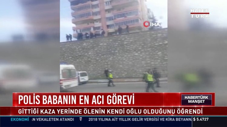 Polis babanın en acı görevi