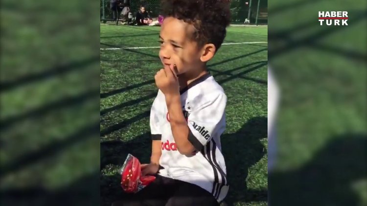 Atiba'nın oğlu Noah, Kartal'ın maçlarını böyle saydı!