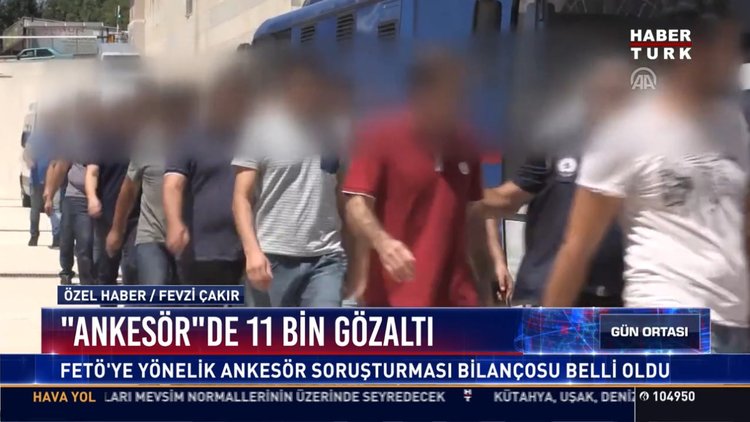 "Ankesör"de 11 bin gözaltı