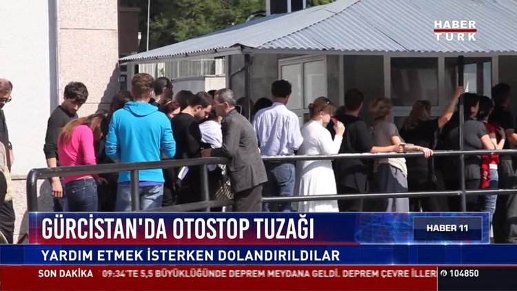 Gürcistan'da otostop tuzağı: Yardım etmek isterken dolandırıldılar