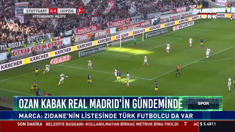 Ozan Kabak Real Madrıd'in gündeminde: Marca: Zıdane'nin listesinde Türk futbolcu da var