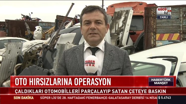 Oto hırsızlarına operasyon: Çaldıkları otomobilleri parçalayıp satan çeteye baskın