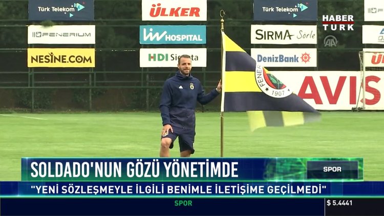 Soldado'nun gözü yönetimde: "Yeni sözleşmeyle ilgili benimle iletişime geçilmedi"