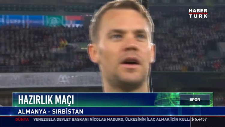 Hazırlık maçı: Almanya - Sırbistan