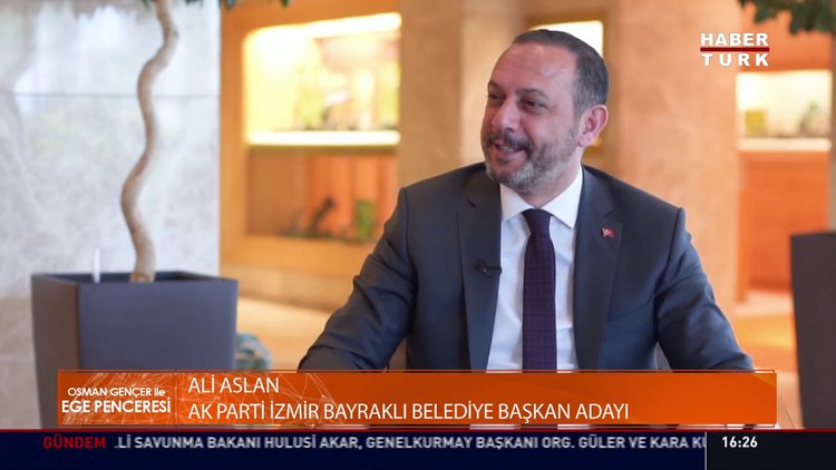 Ege Penceresi - 23 Mart 2019 (AK Parti İzmir Bayraklı Belediye Başkan Adayı Ali Aslan)