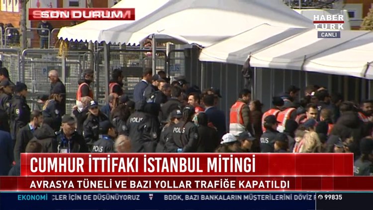 Cumhur İttifakı İstanbul mitingi
