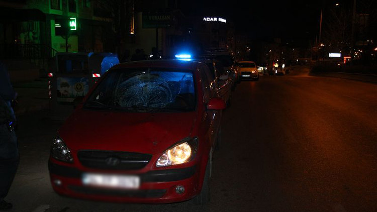 İzmir'de feci kaza güvenlik kamerasında