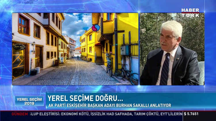 Yerel Seçim 2019 - 23 Mart 2019 (AK Parti Eskişehir Büyükşehir Belediye Başkan Adayı Burhan Sakallı)