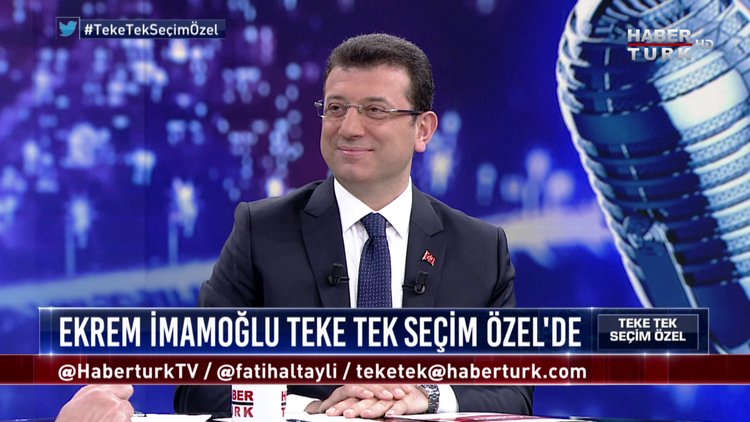Teke Tek Seçim Özel - 24 Mart 2019 (Millet İttifakı İstanbul Büyükşehir Belediye Başkan Adayı Ekrem İmamoğlu)