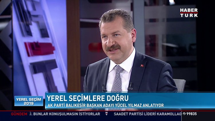 Yerel Seçim 2019 - 23 Mart 2019 (AK Parti Balıkesir Büyükşehir Belediye Başkan Adayı Yücel Yılmaz)