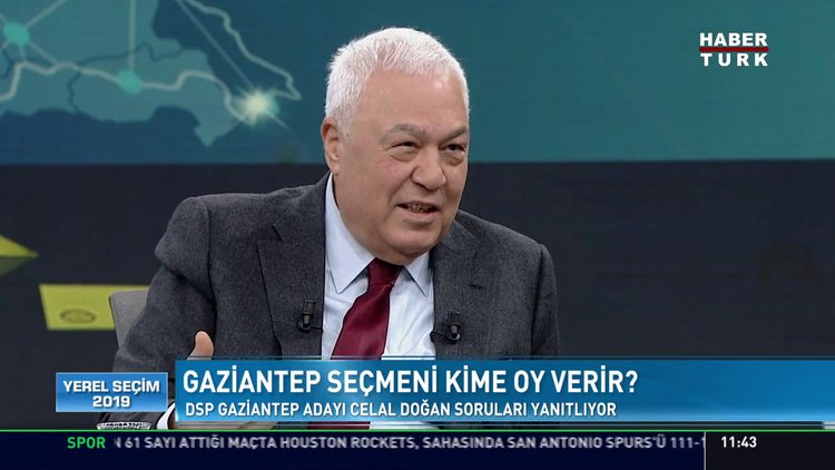 Yerel Seçim 2019 - 24 Mart 2019 (DSP Gaziantep Büyükşehir Belediye Başkan Adayı Celal Doğan)