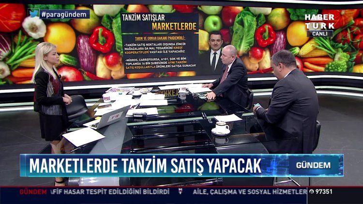 Marketlerde tanzim satış yapacak