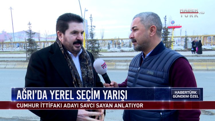 Habertürk Gündem Özel - 26 Mart 2019 (Ağrı ve Van&#039;da seçim yarışı)
