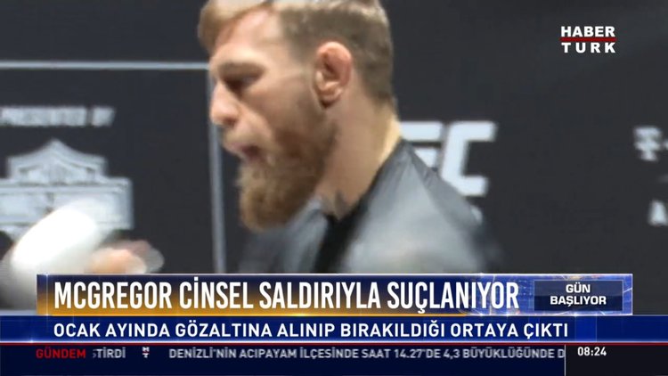 Mcgregor cinsel saldırıyla suçlanıyor: Ocak ayında gözaltına alınıp bırakıldığı ortaya çıktı