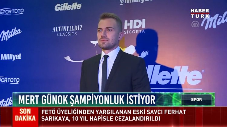 Mert Günok şampiyonluk istiyor