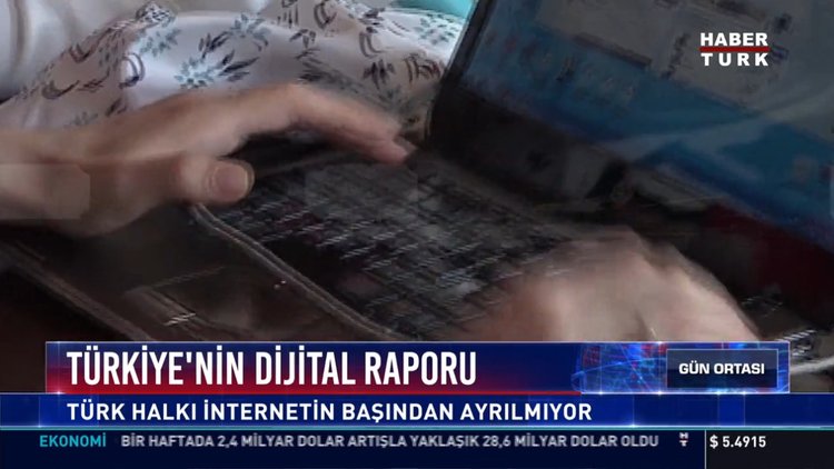 Türkiye'nin dijital raporu: Türk halkı internetin başından ayrılmıyor