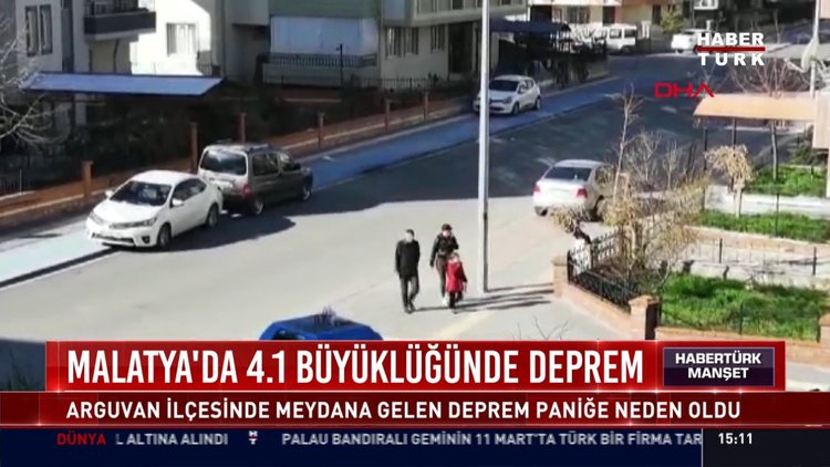 Malatya'da 4.1 büyüklüğünde deprem: Arguvan ilçesinde meydana gelen deprem paniğe neden oldu