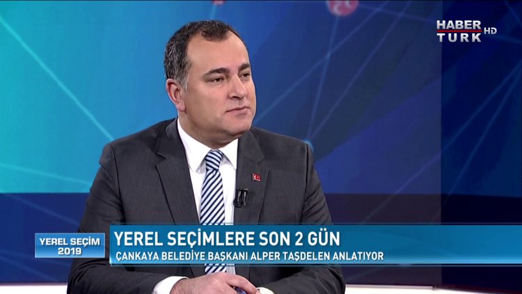 Yerel Seçim 2019 - 29 Mart 2019 (Çankaya Belediye Başkanı Alper Taşdelen)