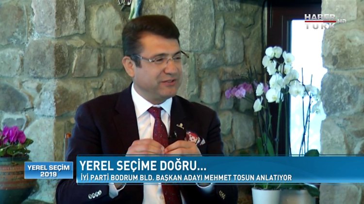 Yerel Seçim 2019 - 28 Mart 2019 (İYİ Parti Bodrum Belediye Başkan Adayı Mehmet Tosun)