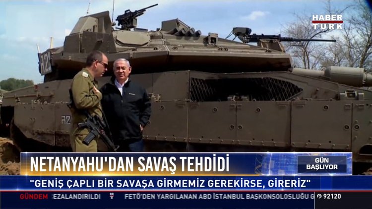 Netanyahu'dan savaş tehdidi: "Geniş çaplı bir savaşa girmemiz gerekirse, gireriz"
