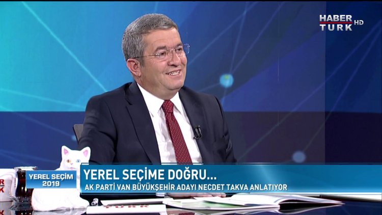 Yerel Seçim 2019 - 28 Mart 2019 (AK Parti Van Büyükşehir Belediye Başkan Adayı Necdet Takva)