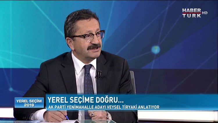 Yerel Seçim 2019 - 29 Mart 2019 (AK Parti Yenimahalle Belediye Başkan Adayı Veysel Tiryaki)