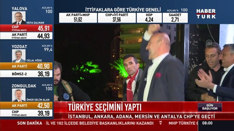 Türkiye seçimini yaptı: İstanbul, Ankara, Adana, Mersin ve Antalya CHP'ye geçti