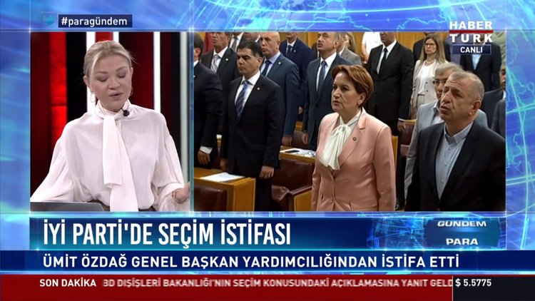 İyi Parti'de seçim istifası: Ümit Özdağ Genel Başkan yardımcılığından istifa etti