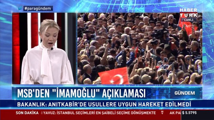 MSB'den "İmamoğlu" açıklaması: Bakanlık: Anıtkabir'de usullere uygun hareket edilmedi
