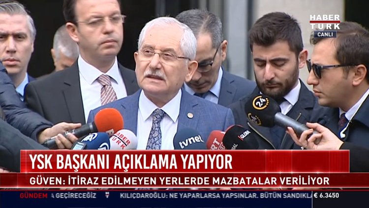 İstanbul yerel seçim sonuçlarında son durum: YSK Başkanı Sadi Güven'den önemli açıklamalar