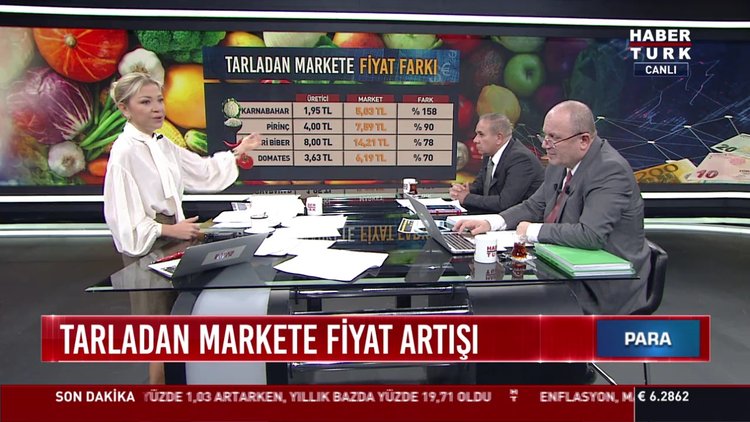 Tarladan markete fiyat artışı