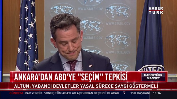 Ankara'dan ABD'ye "seçim" tepkisi: Altun: Yabancı devletler yasal sürece saygı göstermeli