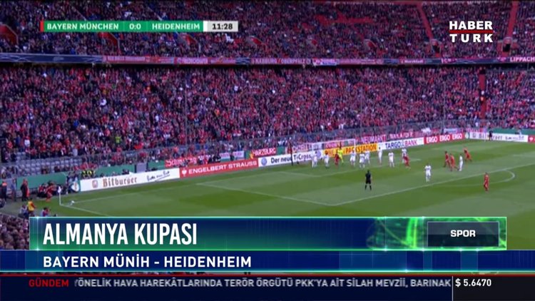Almanya kupası: Bayern Münih - Heıdenheım