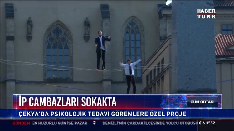 İp cambazları sokakta: Çekya'da psikolojik tedavi görenlere özel proje