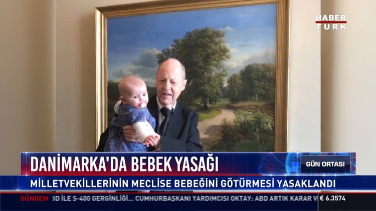 Danimarka'da bebek yasağı: Milletvekillerinin meclise bebeğini götürmesi yasaklandı