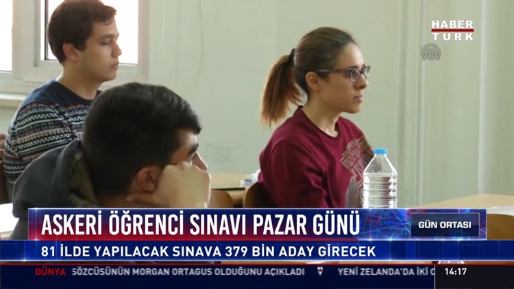 Askeri öğrenci sınavı pazar günü: 81 ilde yapılacak sınava 379 bin aday girecek