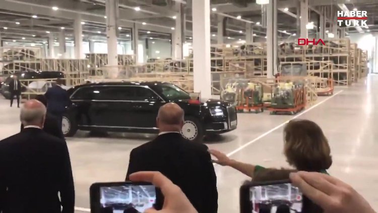 Putin, Türk şirketin inşa ettiği otomobil fabrikasını açtı