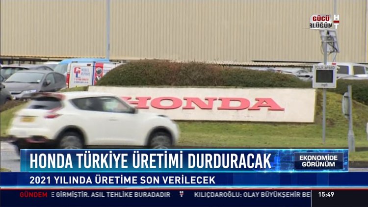 Honda Türkiye üretimi durduracak: 2021 yılında üretime son verilecek